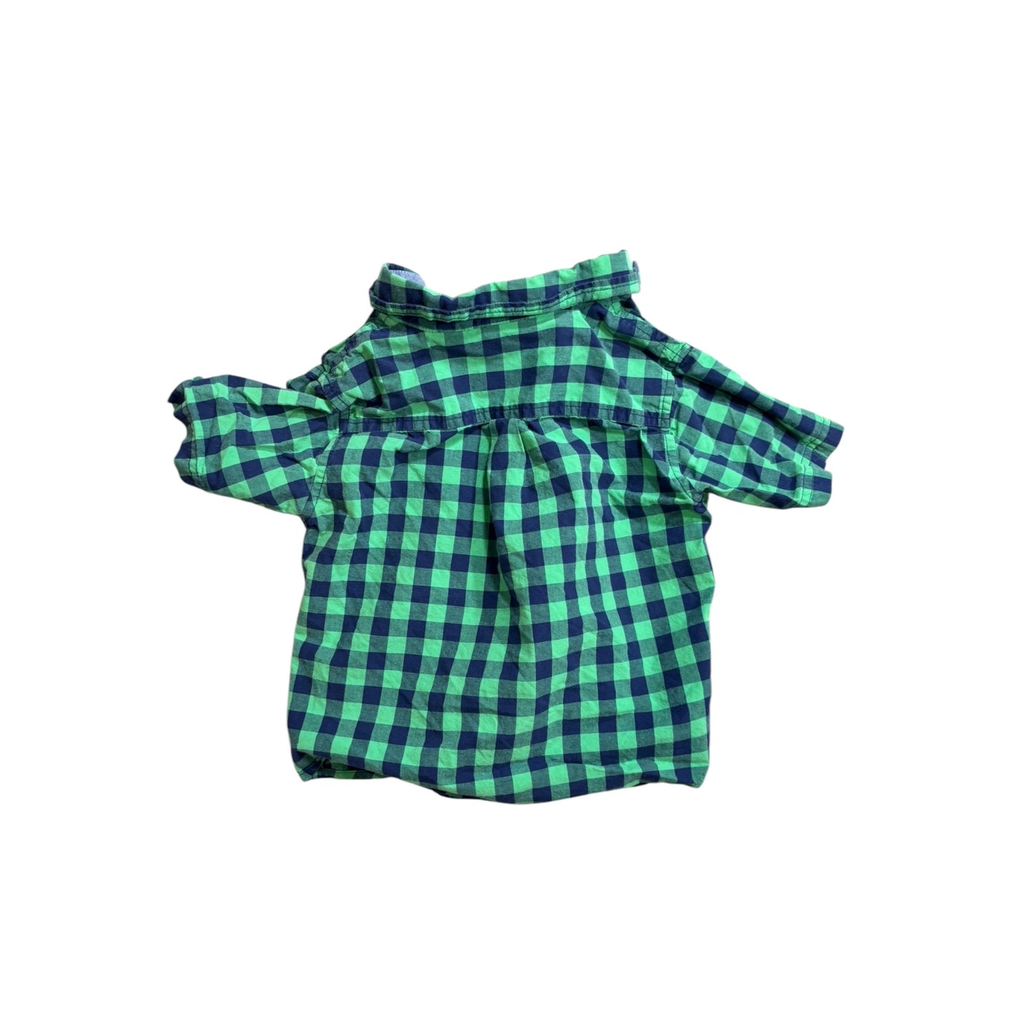 Green/Black Checkered Shirt