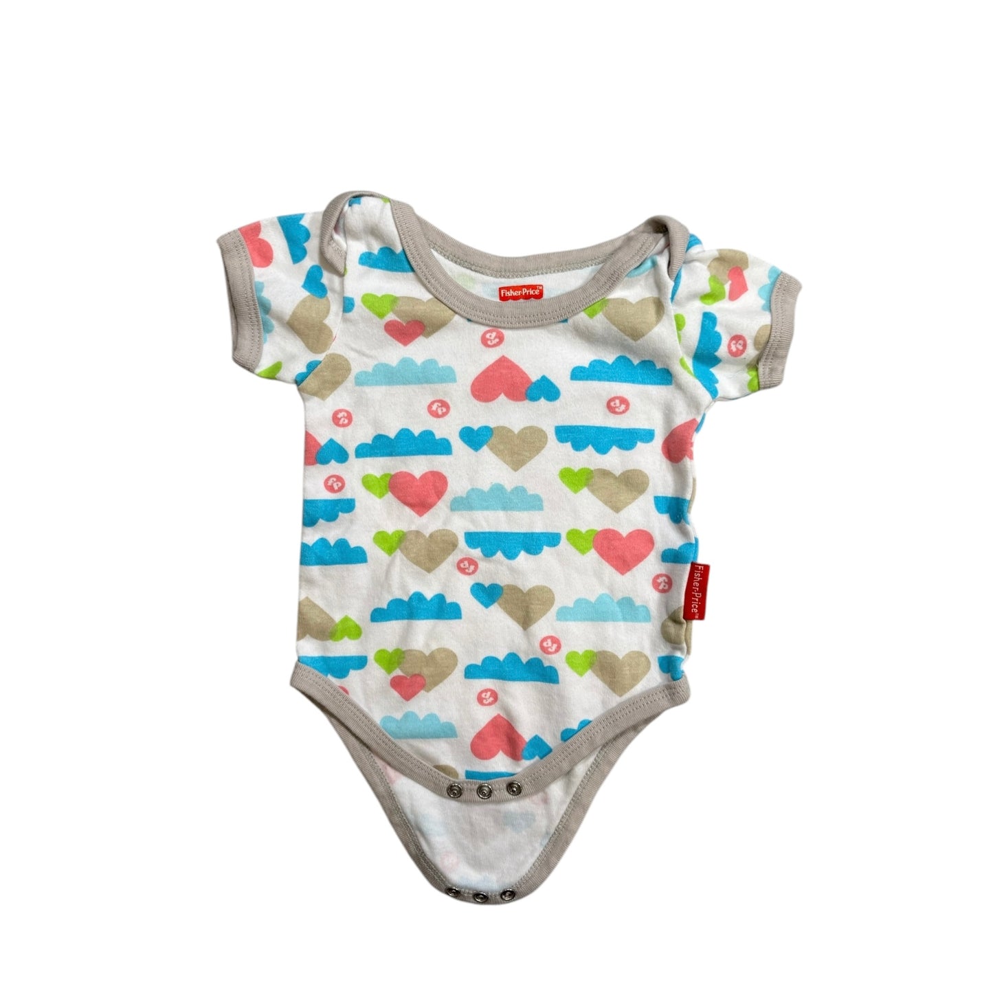 Clouds & Hearts Onesie