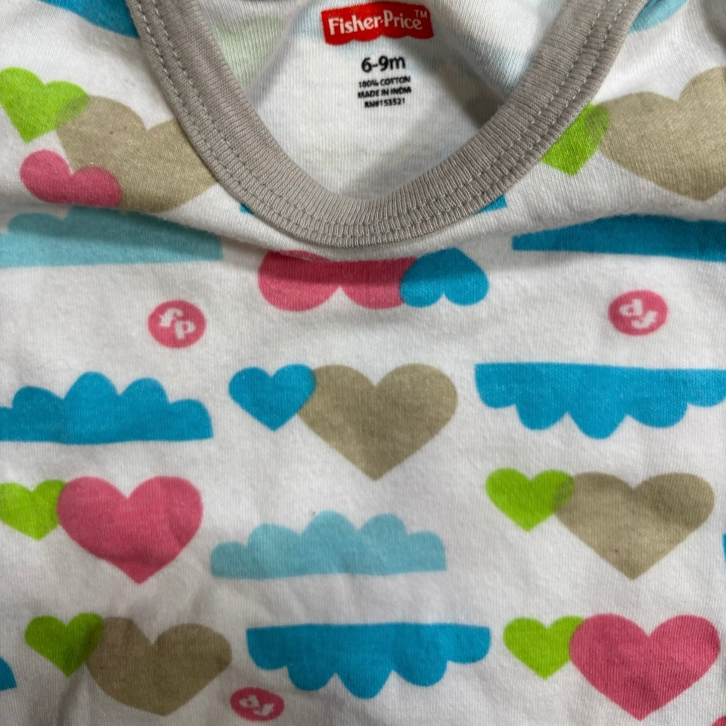 Clouds & Hearts Onesie