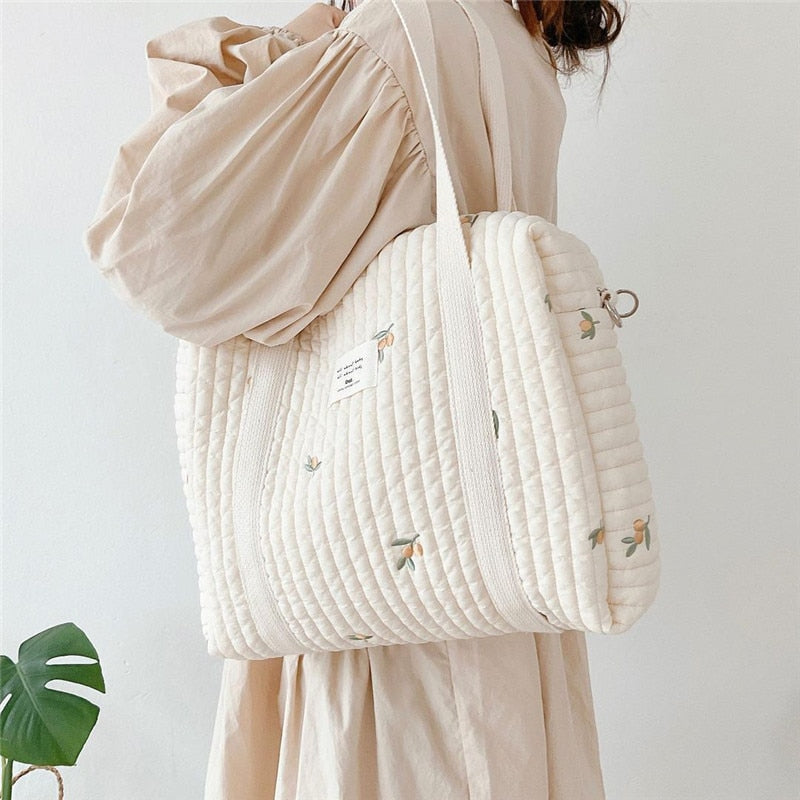 Quilted Diaper Handbag