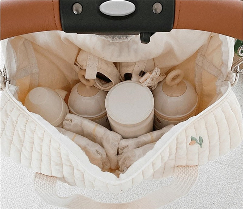 Quilted Diaper Handbag