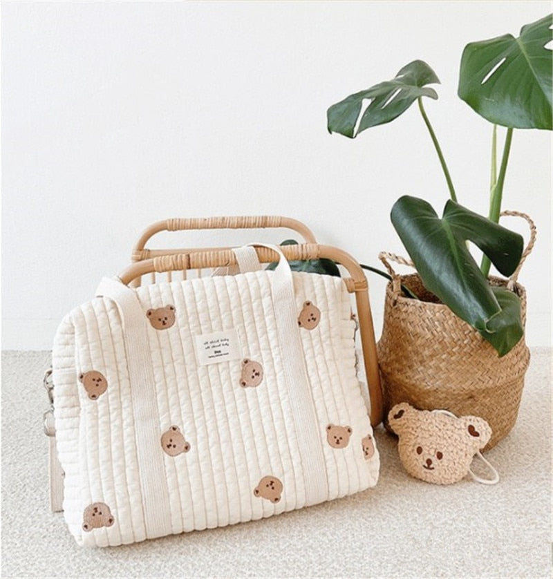 Quilted Diaper Handbag