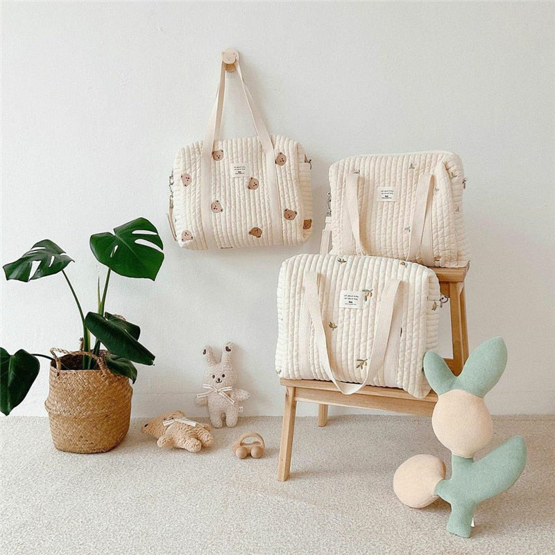 Quilted Diaper Handbag