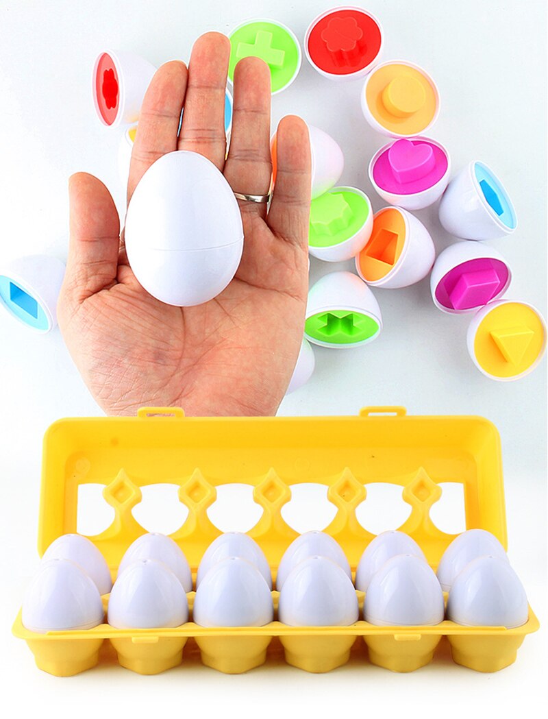 Kids Egg Puzzle Sensory Montessori Games