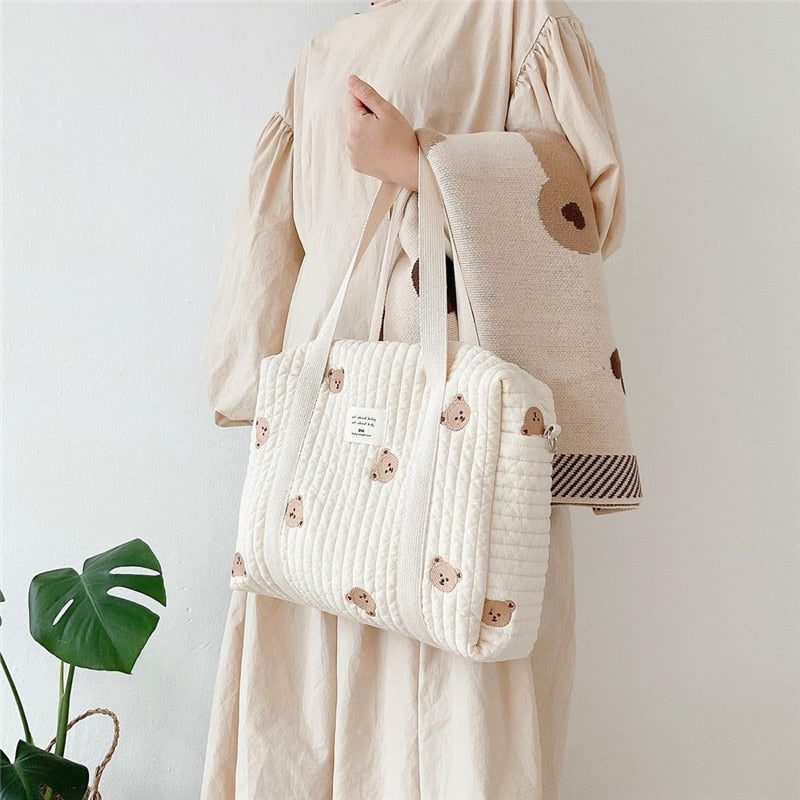 Quilted Diaper Handbag