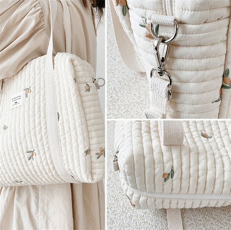 Quilted Diaper Handbag