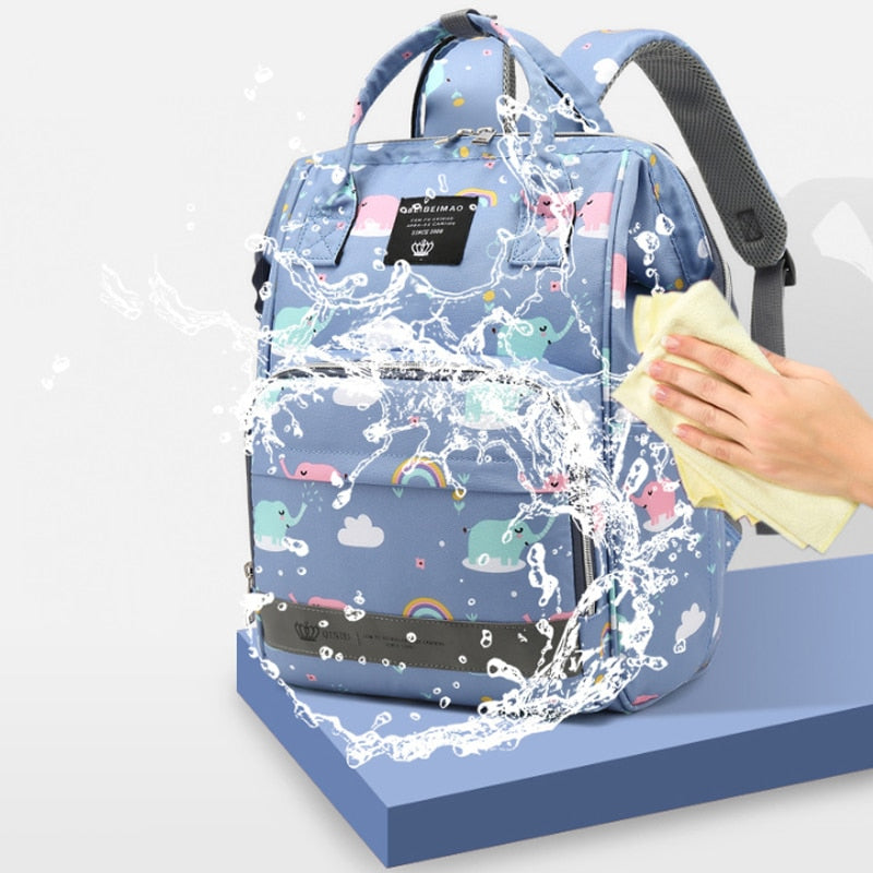 Waterproof Large Capacity Diaper Bag