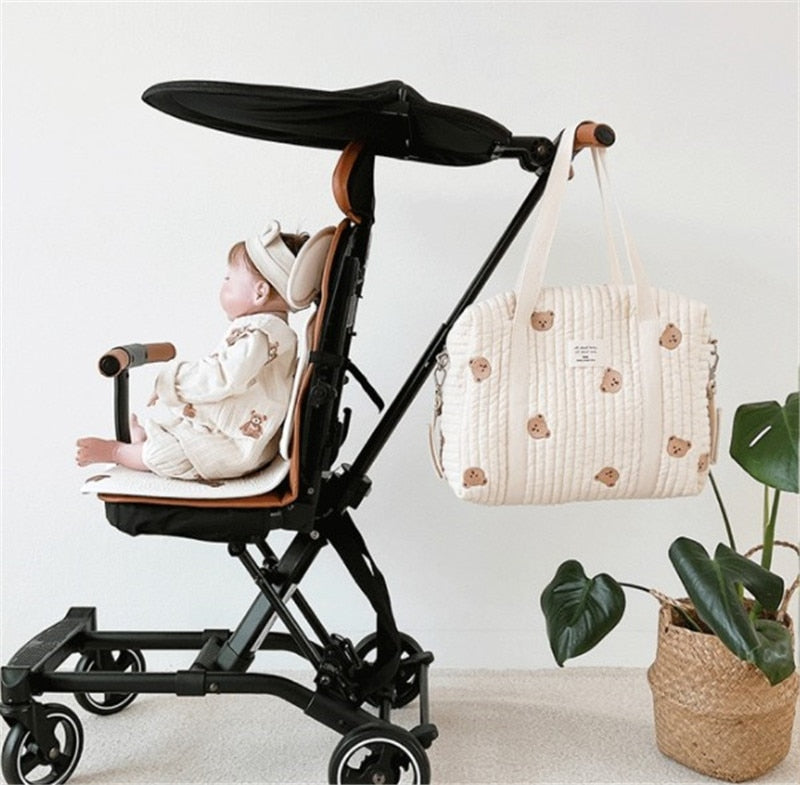 Quilted Diaper Handbag