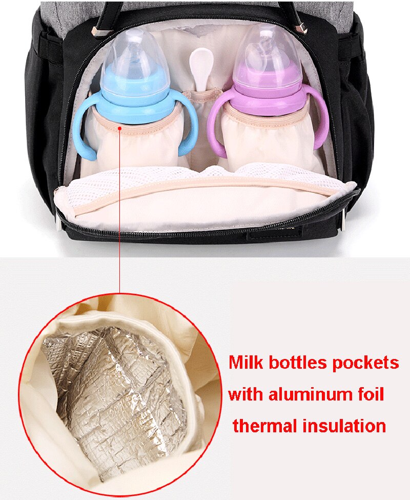 Waterproof Oxford Diaper Handbag