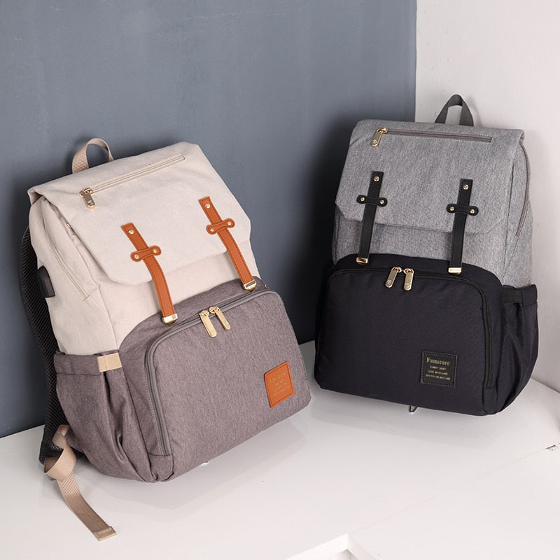 Waterproof Oxford Diaper Handbag