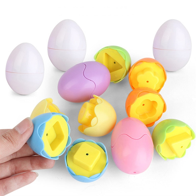 Kids Egg Puzzle Sensory Montessori Games