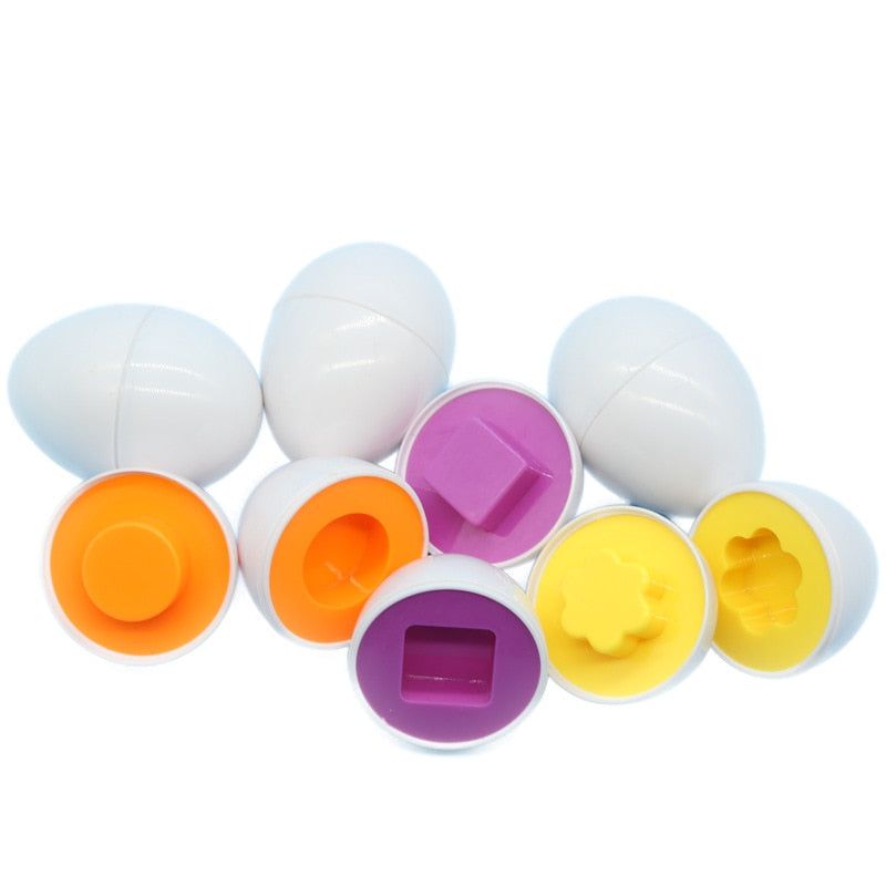 Kids Egg Puzzle Sensory Montessori Games