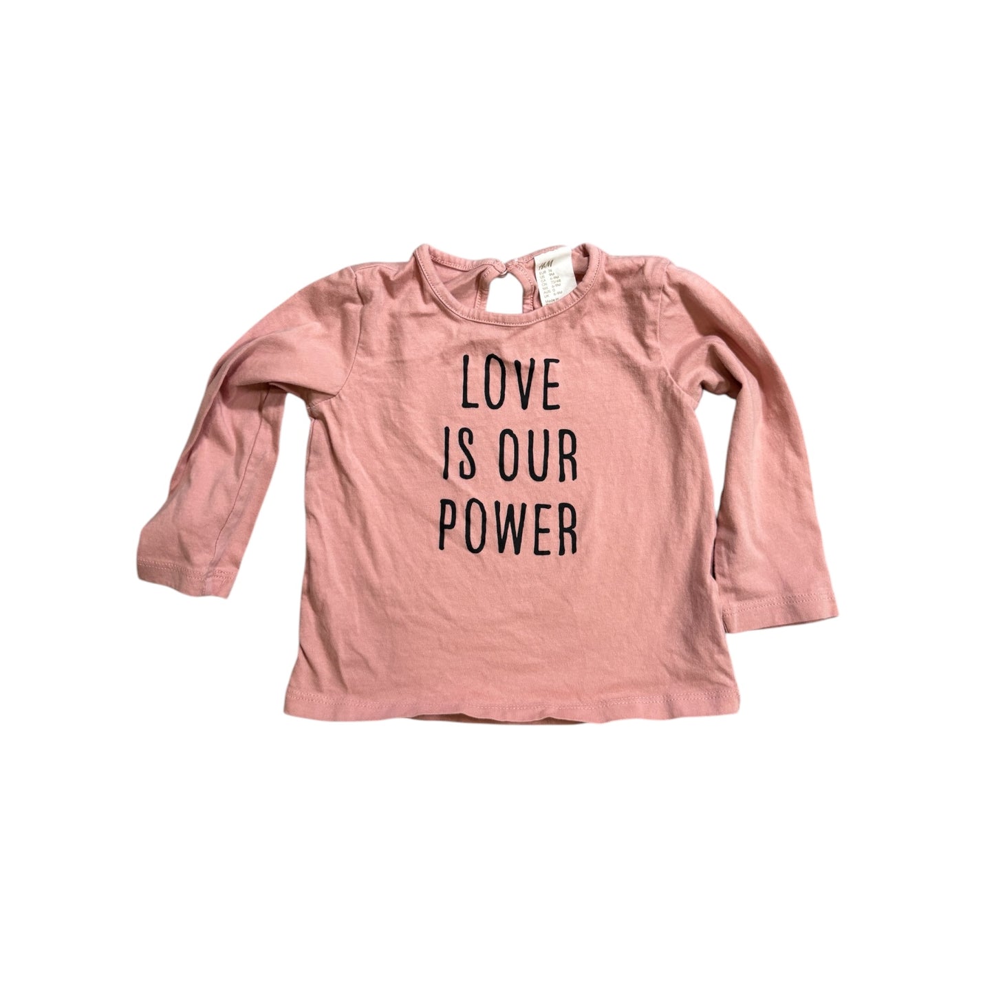 "Love is our Power" long sleeve shirt