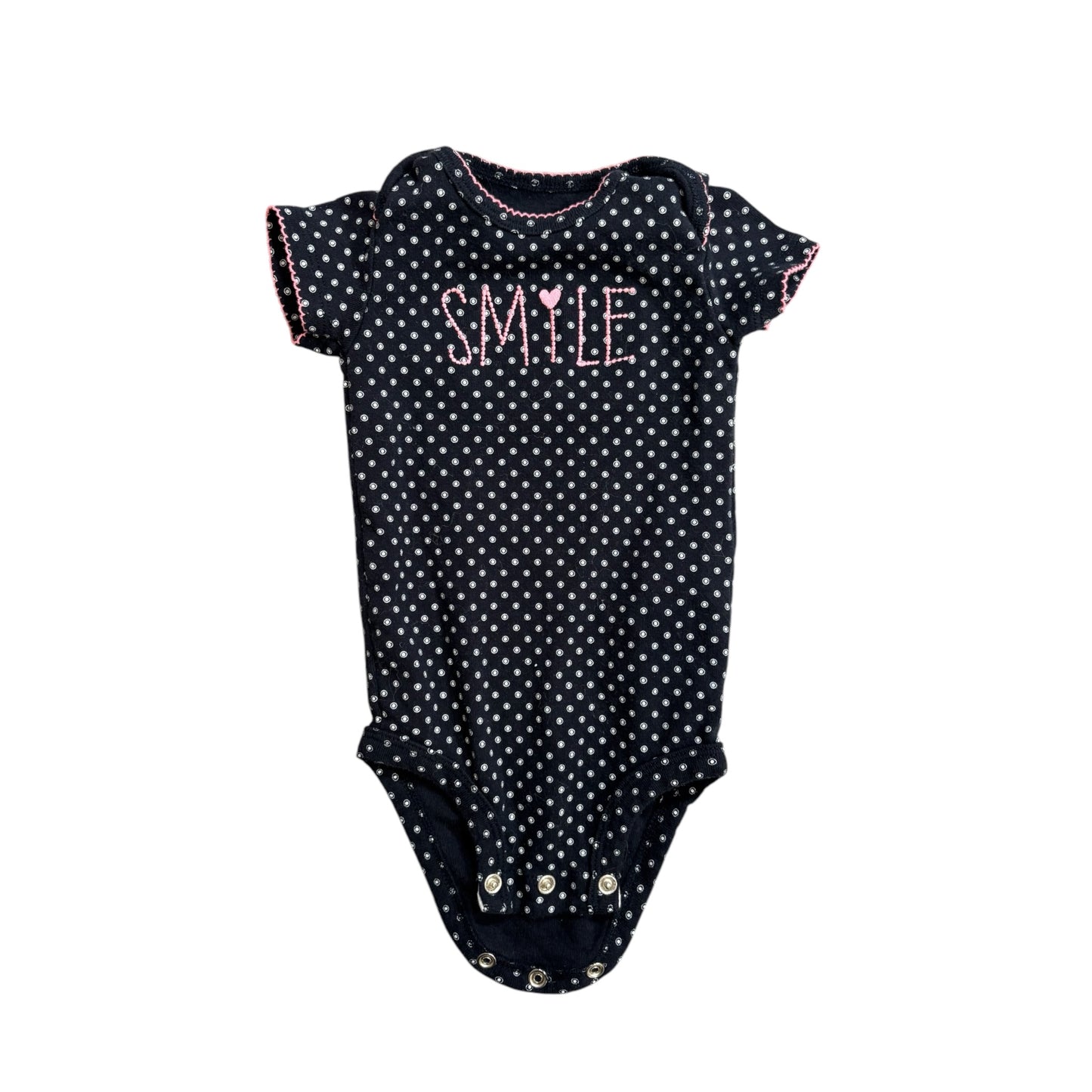 Smile Polka Dot Onesie