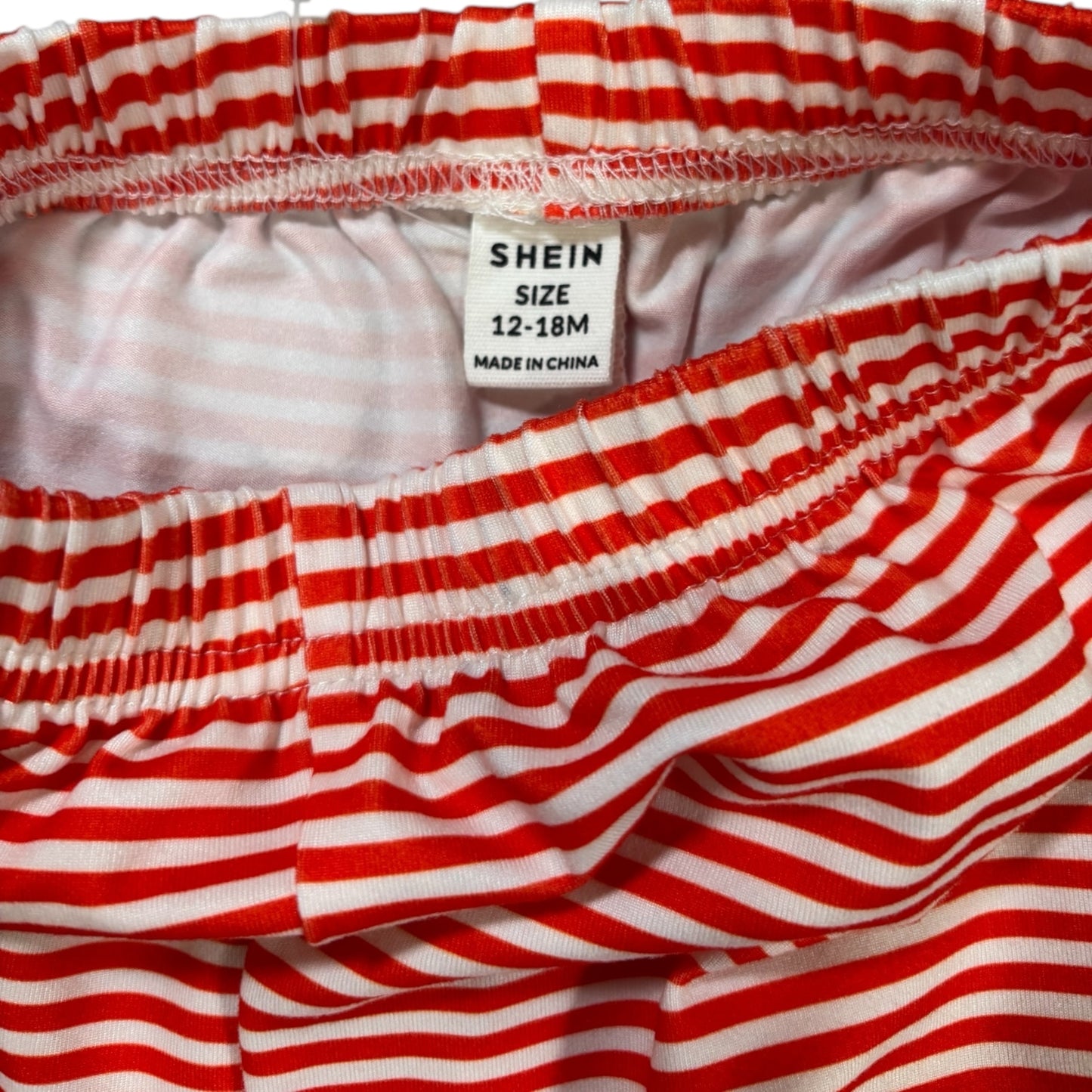 SHEIN strip pants