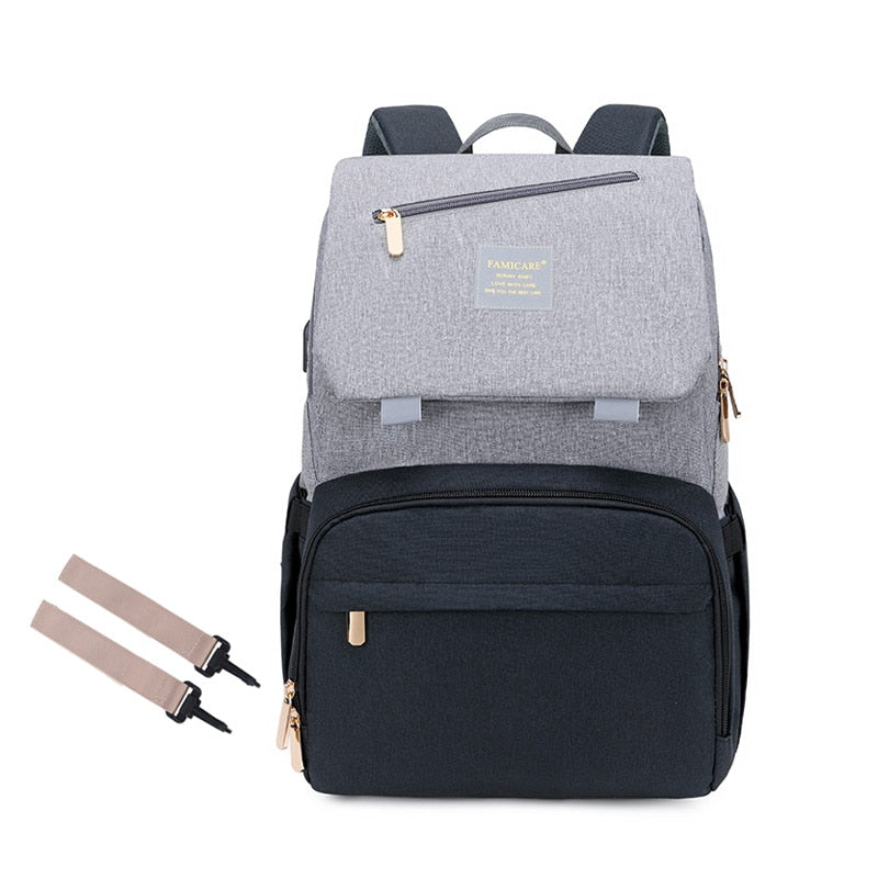 Waterproof Oxford Diaper Handbag