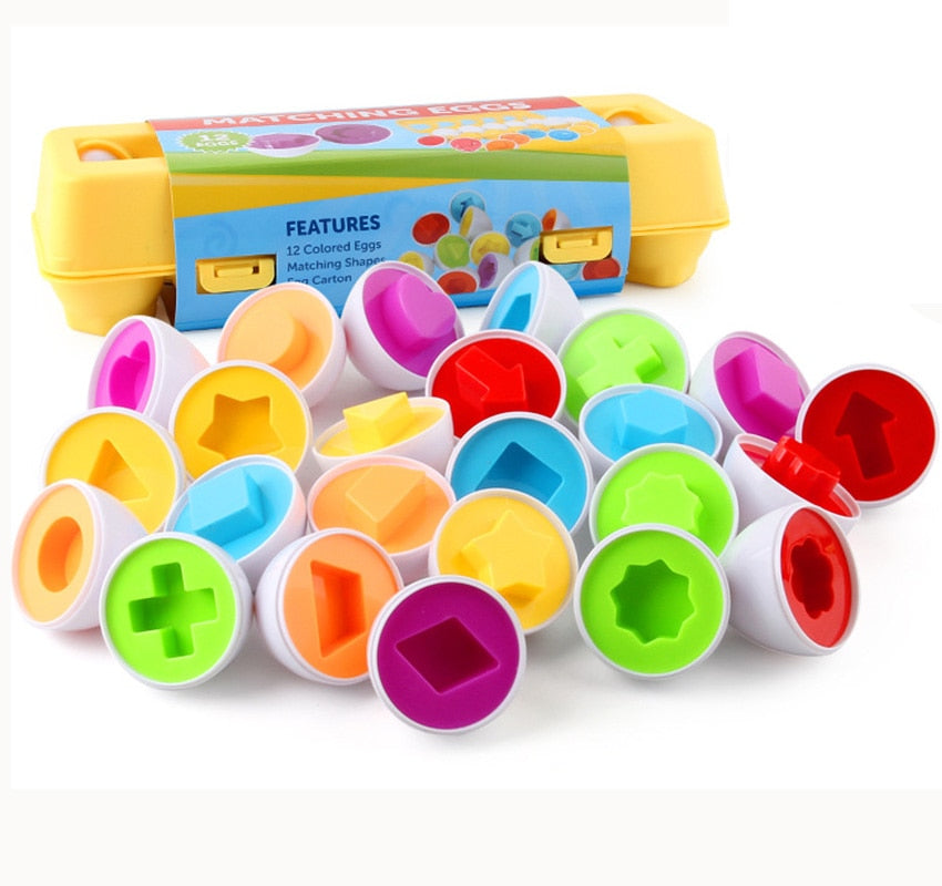Kids Egg Puzzle Sensory Montessori Games