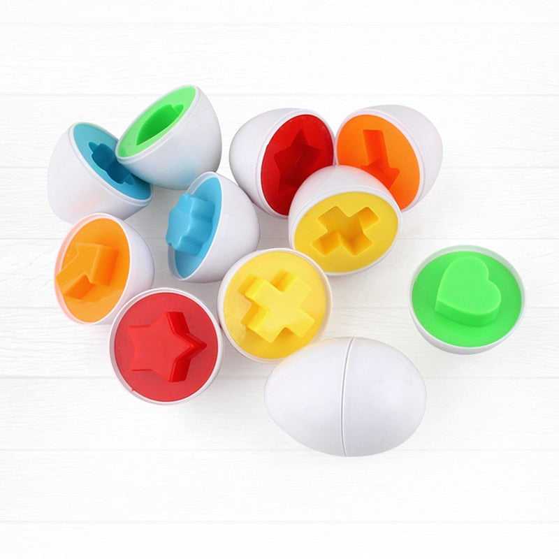 Kids Egg Puzzle Sensory Montessori Games