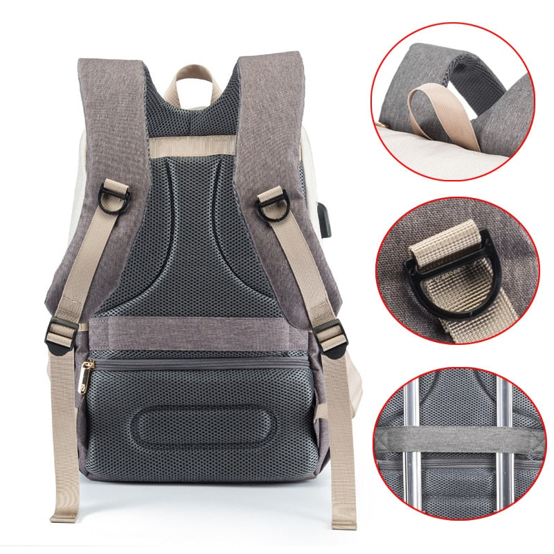 Waterproof Oxford Diaper Handbag