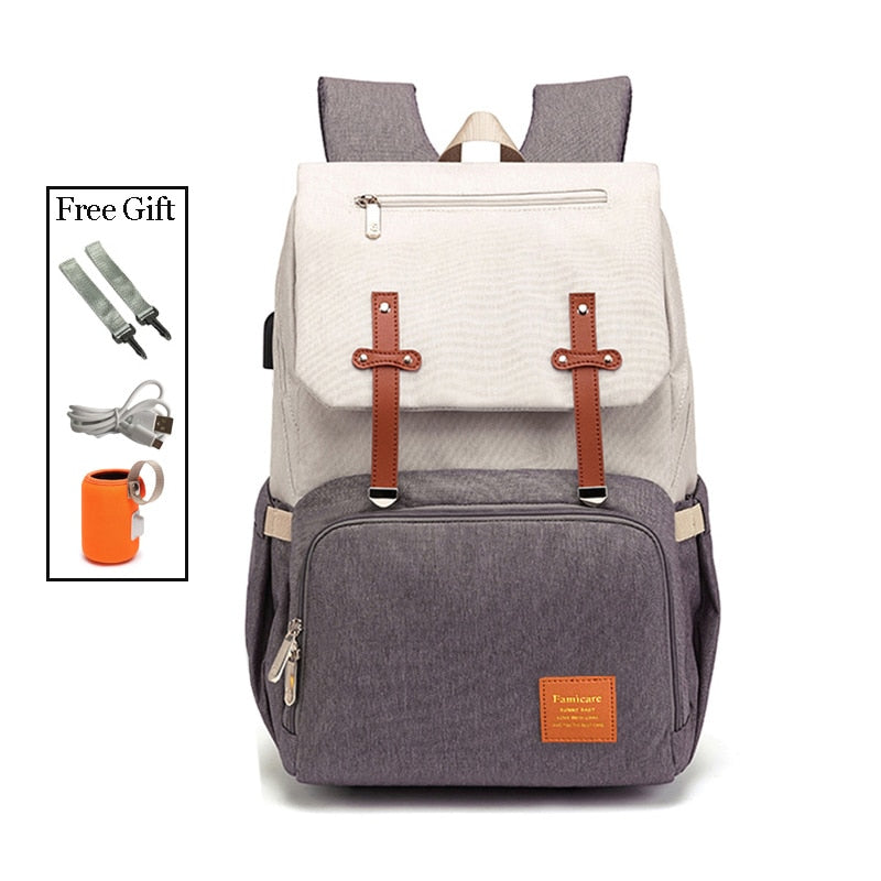 Waterproof Oxford Diaper Handbag