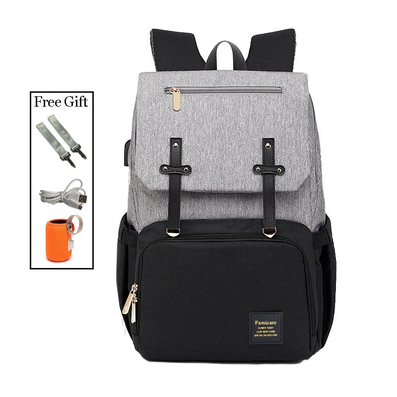 Waterproof Oxford Diaper Handbag