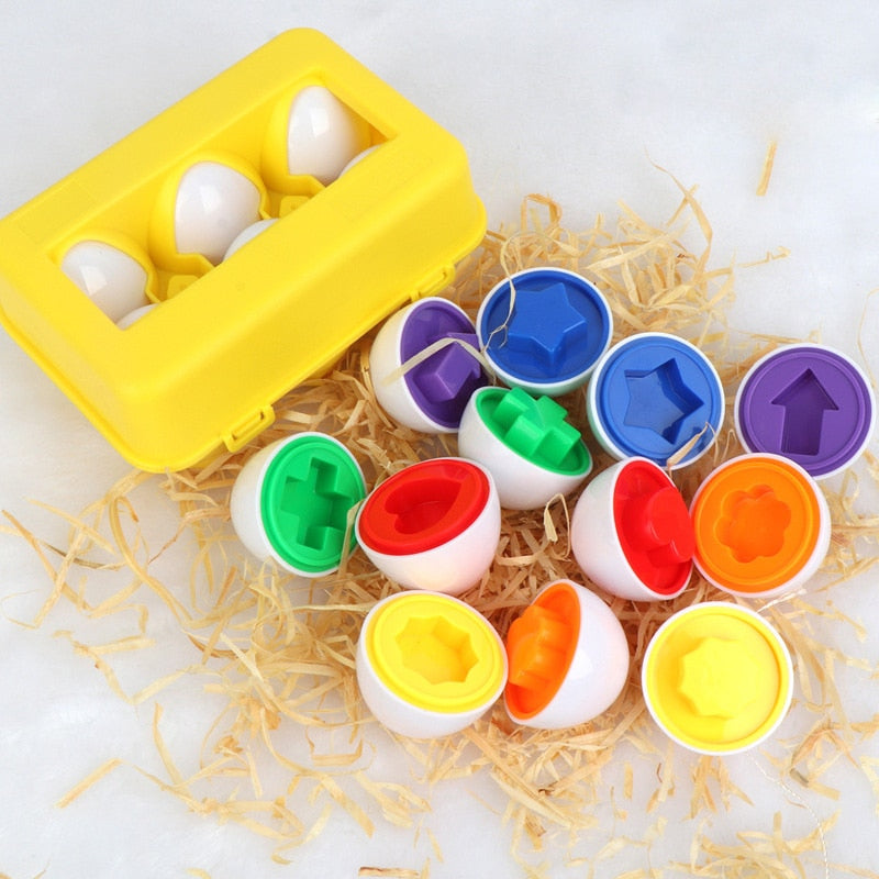 Kids Egg Puzzle Sensory Montessori Games
