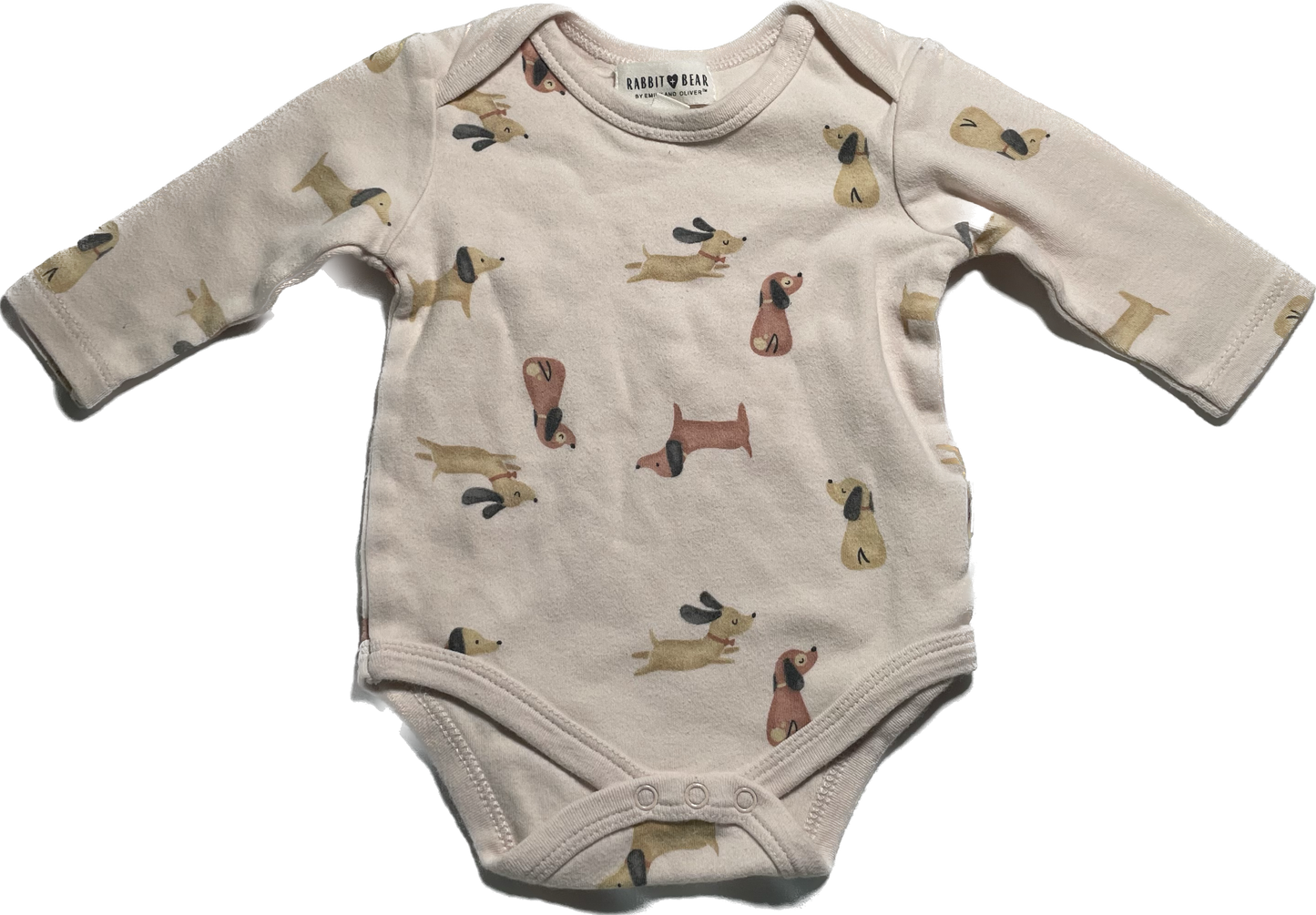 Rabbit & Bear Puppy Bodysuit