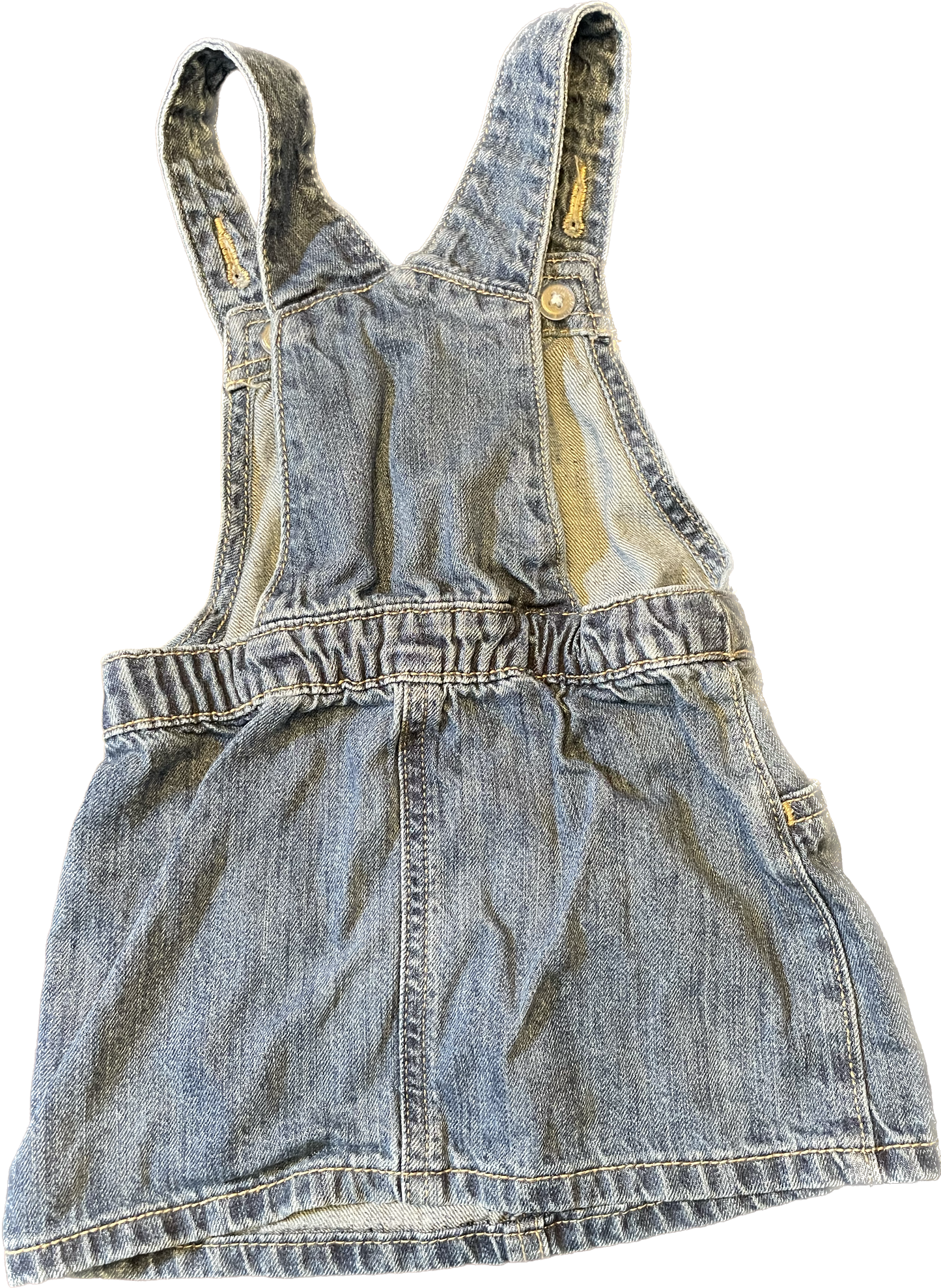 Old Navy Jean Overall Skirt 18-24M