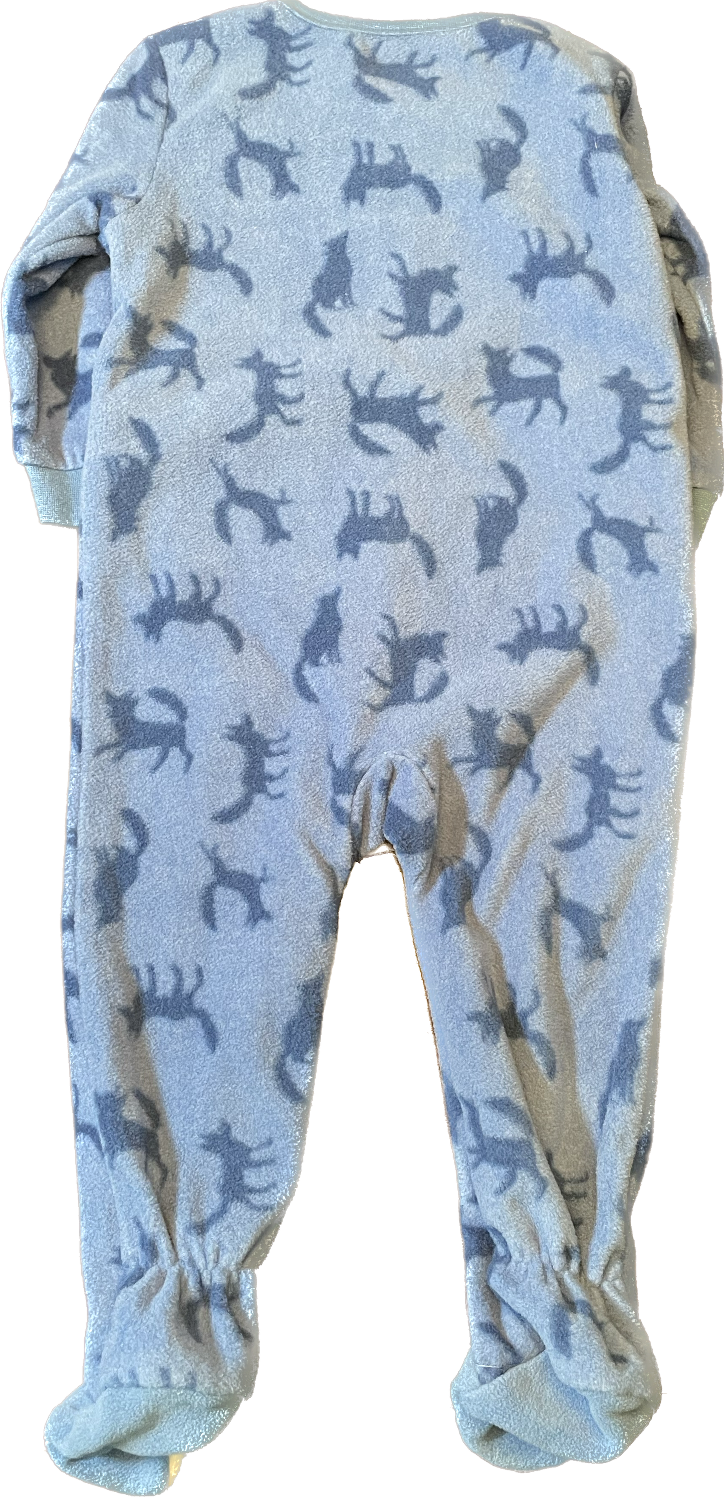 Joe Fresh Fox Fleece Overalls 12-18M