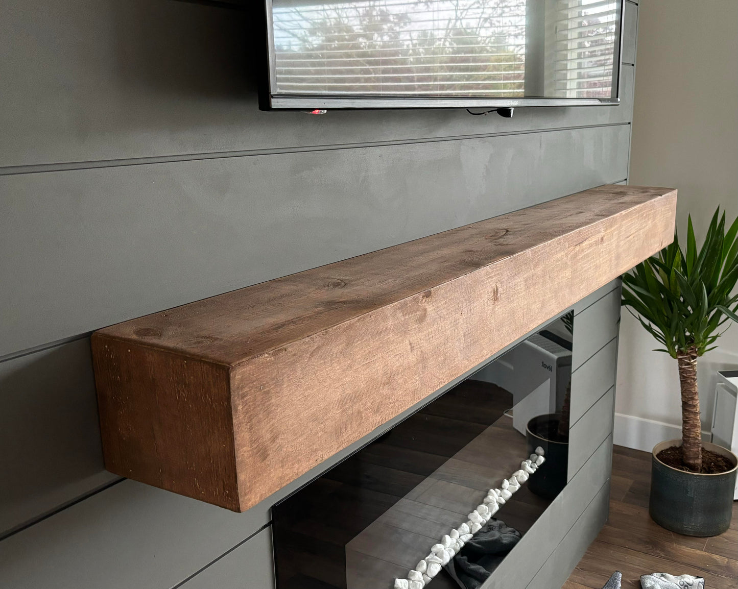 Floating Faux Post & Beam Shelves - Starting at $49.99