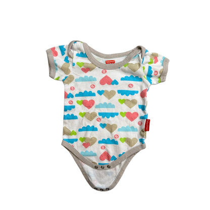 Clouds & Hearts Onesie