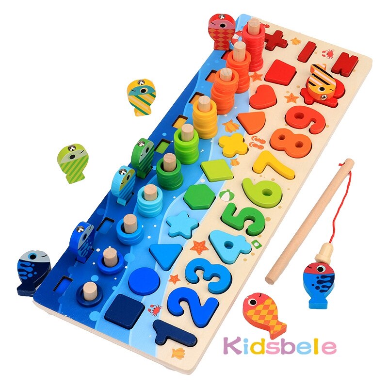 Kids Montessori Math Toys For Toddlers
