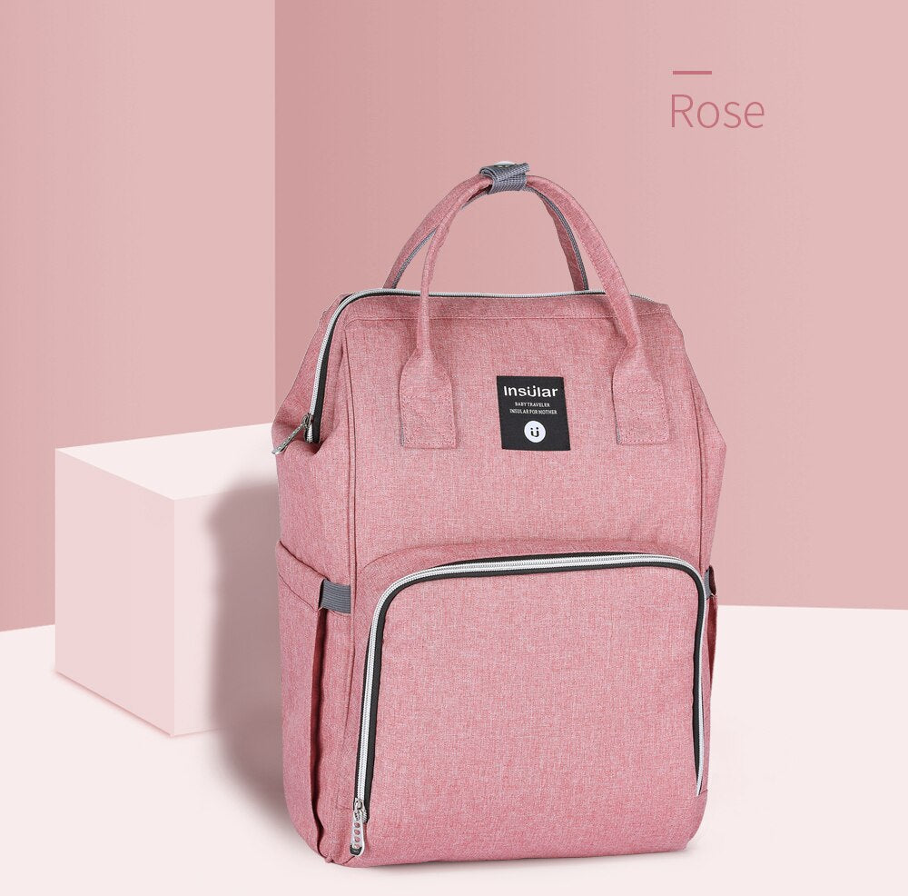 Multi-function Large Capacity Waterproof Diaper Bag