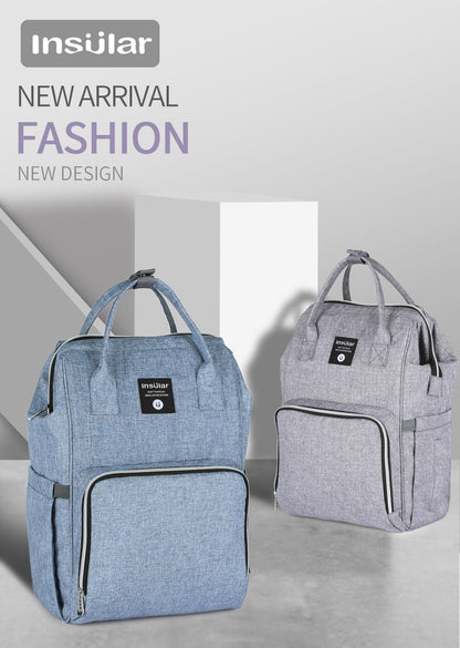 Multi-function Large Capacity Waterproof Diaper Bag