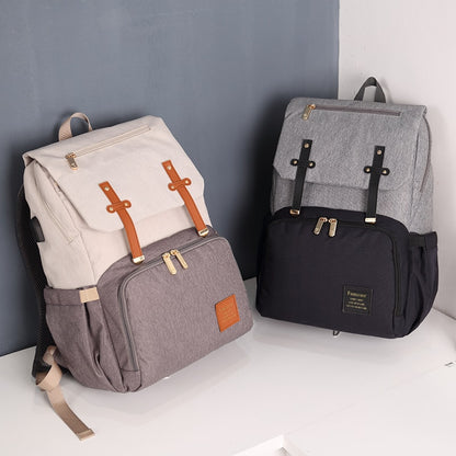 Waterproof Oxford Diaper Handbag