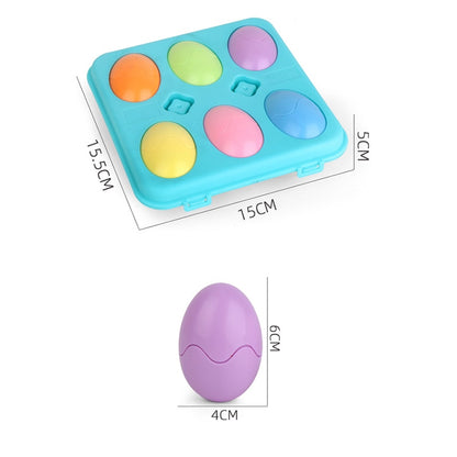 Kids Egg Puzzle Sensory Montessori Games