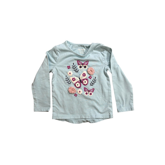 Long sleeve flower shirt