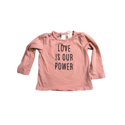 "Love is our Power" long sleeve shirt