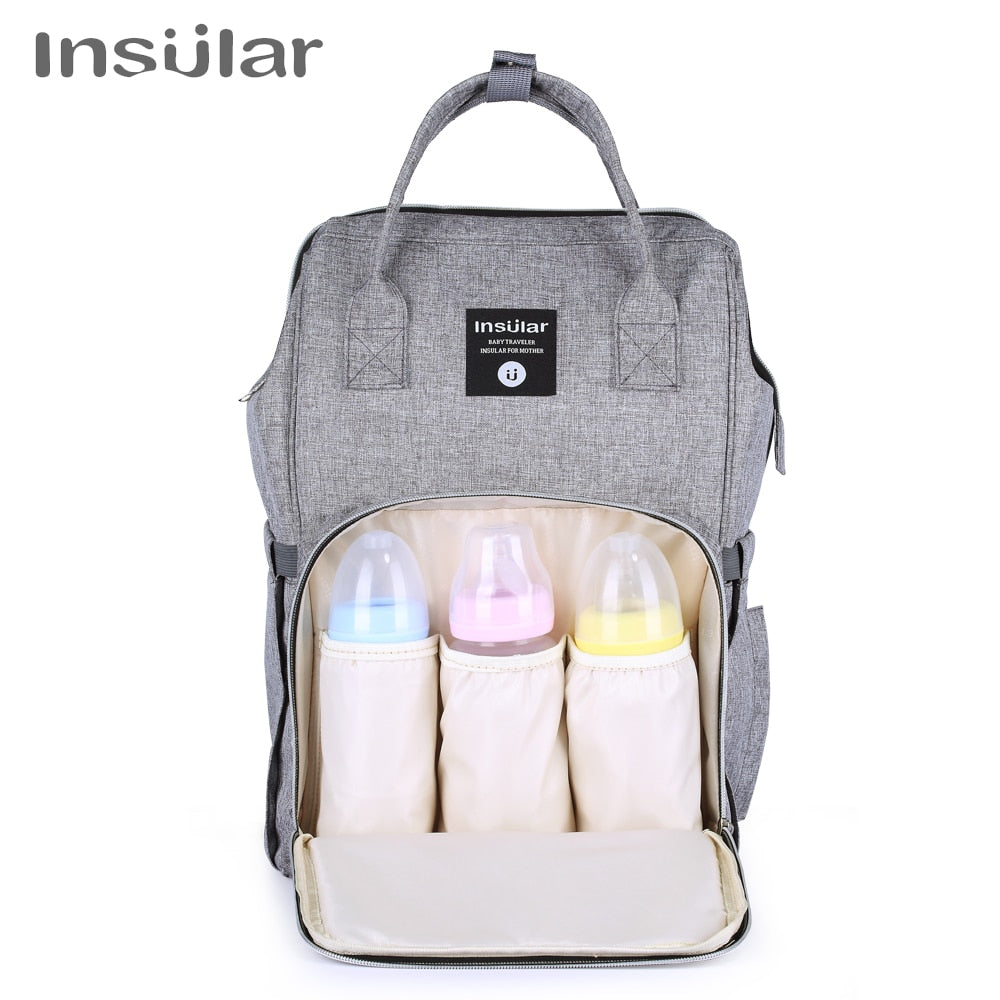 Multi-function Large Capacity Waterproof Diaper Bag