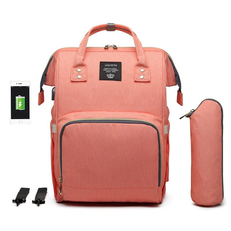 Large Capacity Waterproof Diaper Bag