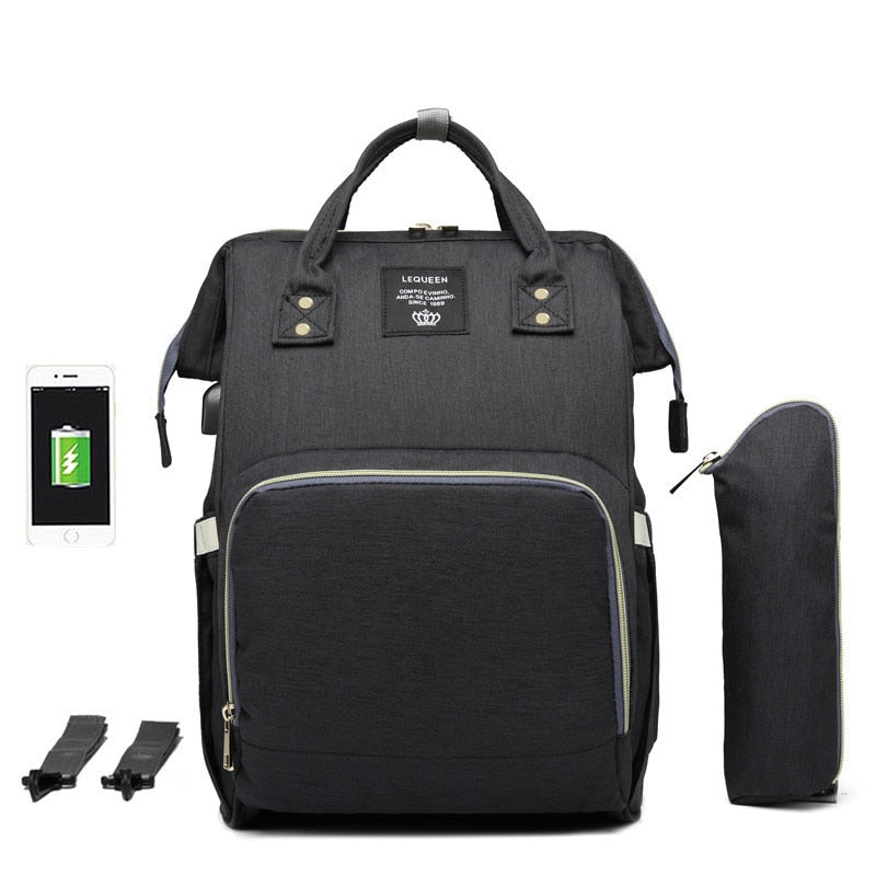 Large Capacity Waterproof Diaper Bag