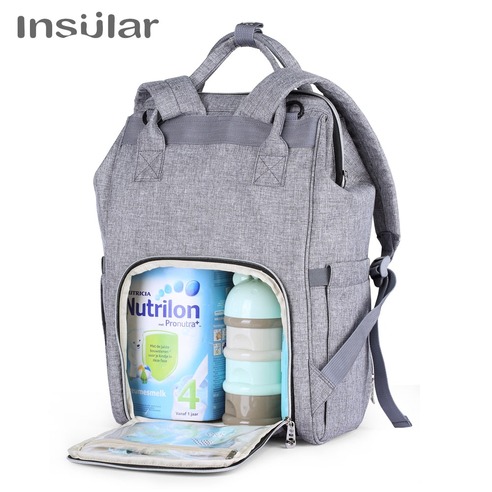 Multi-function Large Capacity Waterproof Diaper Bag