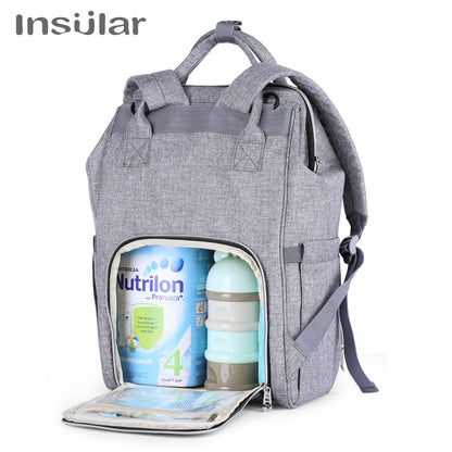 Multi-function Large Capacity Waterproof Diaper Bag