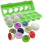 Kids Egg Puzzle Sensory Montessori Games