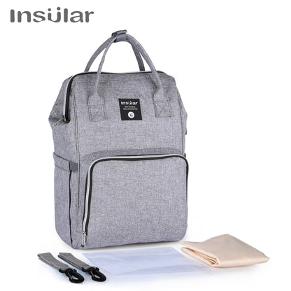 Multi-function Large Capacity Waterproof Diaper Bag