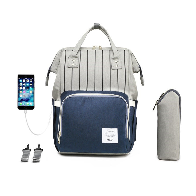 Large Capacity Waterproof Diaper Bag
