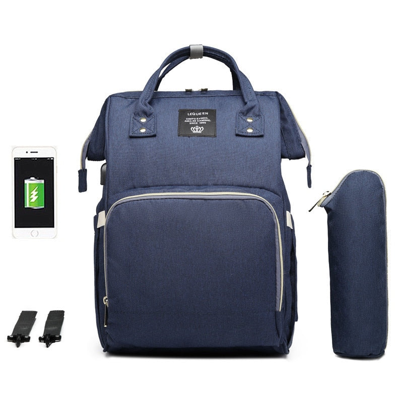 Large Capacity Waterproof Diaper Bag