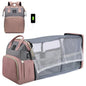 Large capacity Lightweight Portable Bag with Folding Crib Bed