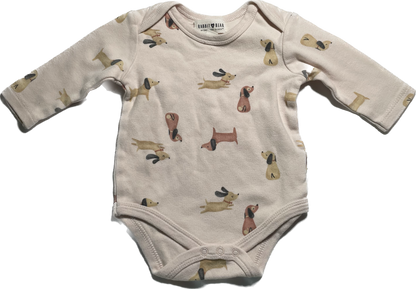 Rabbit & Bear Puppy Bodysuit