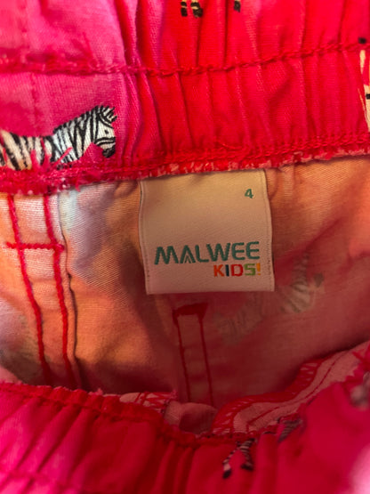 Malwee Pink Safari Shorts